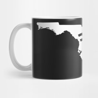 Florida Is My Home Design. Graphic Florida Tee Mug